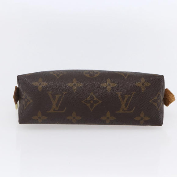 LOUIS VUITTON Monogram Pochette Cosmetic PM Pouch M43998 LV Auth 143408