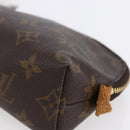 LOUIS VUITTON Monogram Pochette Cosmetic PM Pouch M43998 LV Auth 143408-8
