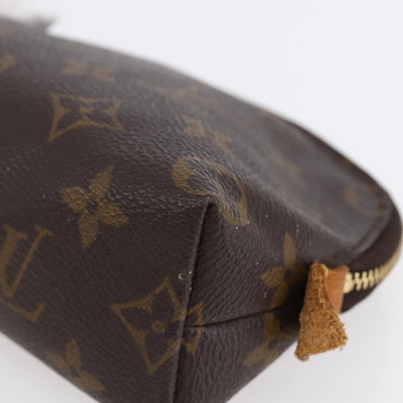 LOUIS VUITTON Monogram Pochette Cosmetic PM Pouch M43998 LV Auth 143408