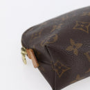 LOUIS VUITTON Monogram Pochette Cosmetic PM Pouch M43998 LV Auth 143408-14