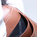 BURBERRY Nova Check Bifold Wallet Leather Brown Gold Auth 143410-18