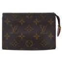 LOUIS VUITTON Monogram Poche Toilette 15 Pouch M47546 LV Auth 143411-13