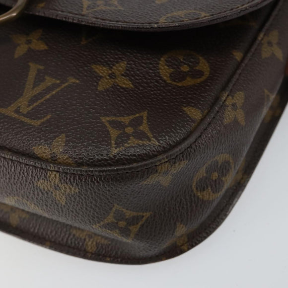 LOUIS VUITTON Monogram Saint Cloud MM Shoulder Bag M51243 LV Auth 143451