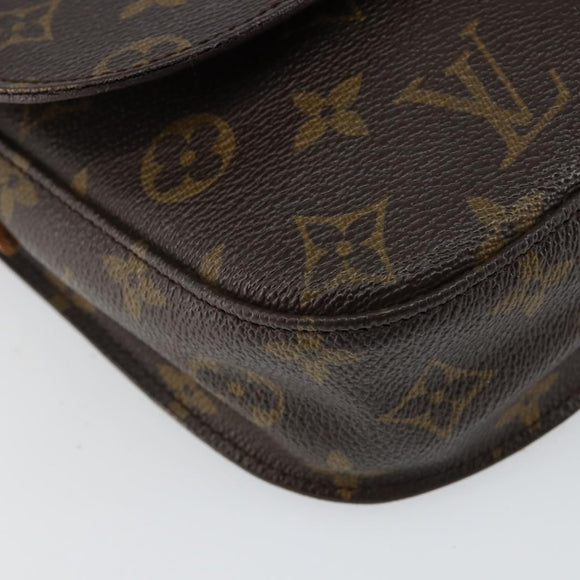 LOUIS VUITTON Monogram Saint Cloud MM Shoulder Bag M51243 LV Auth 143451