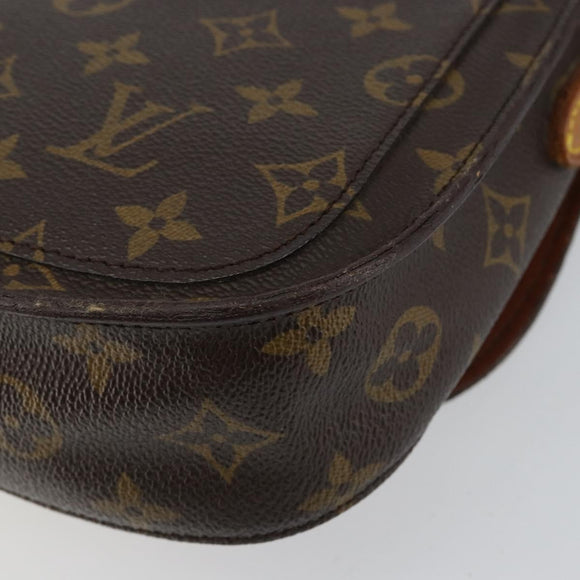 LOUIS VUITTON Monogram Saint Cloud MM Shoulder Bag M51243 LV Auth 143451