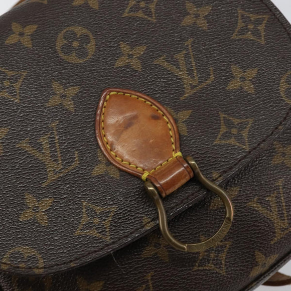 LOUIS VUITTON Monogram Saint Cloud MM Shoulder Bag M51243 LV Auth 143451