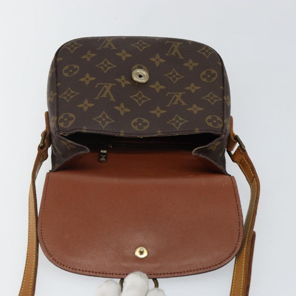 LOUIS VUITTON Monogram Saint Cloud MM Shoulder Bag M51243 LV Auth 143451