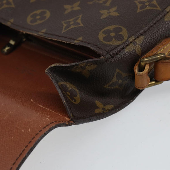 LOUIS VUITTON Monogram Saint Cloud MM Shoulder Bag M51243 LV Auth 143451