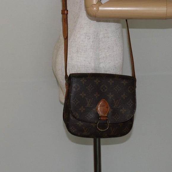 LOUIS VUITTON Monogram Saint Cloud MM Shoulder Bag M51243 LV Auth 143451