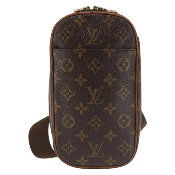 LOUIS VUITTON Monogram Pochette Gange Shoulder Bag M51870 LV Auth 143457