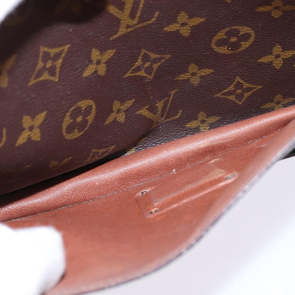 LOUIS VUITTON Monogram Monceau 28 Hand Bag M51185 LV Auth 143458