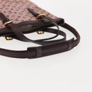 LOUIS VUITTON Monogram Mini Françoise Bag 2way Red Cherry M92210 LV Auth 143461-9