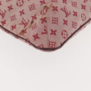 LOUIS VUITTON Monogram Mini Françoise Bag 2way Red Cherry M92210 LV Auth 143461-16