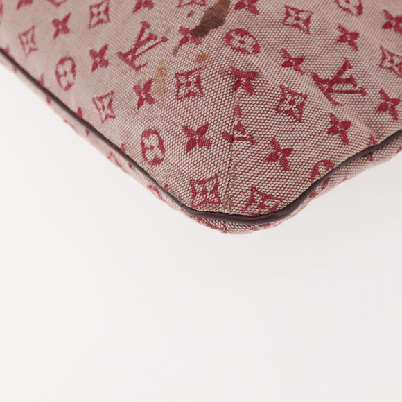 LOUIS VUITTON Monogram Mini Françoise Bag 2way Red Cherry M92210 LV Auth 143461