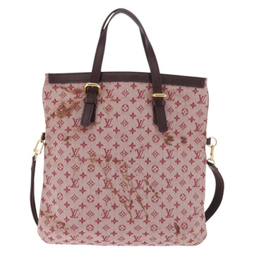 LOUIS VUITTON Monogram Mini Françoise Bag 2way Red Cherry M92210 LV Auth 143461 - 0