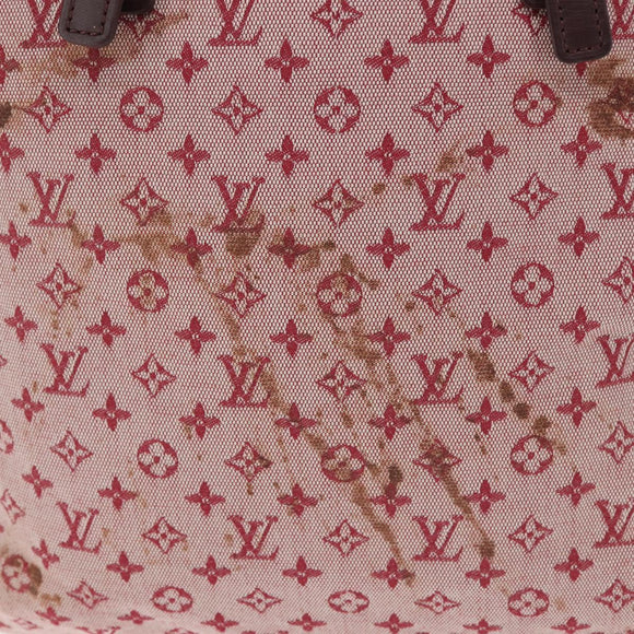 LOUIS VUITTON Monogram Mini Françoise Bag 2way Red Cherry M92210 LV Auth 143461