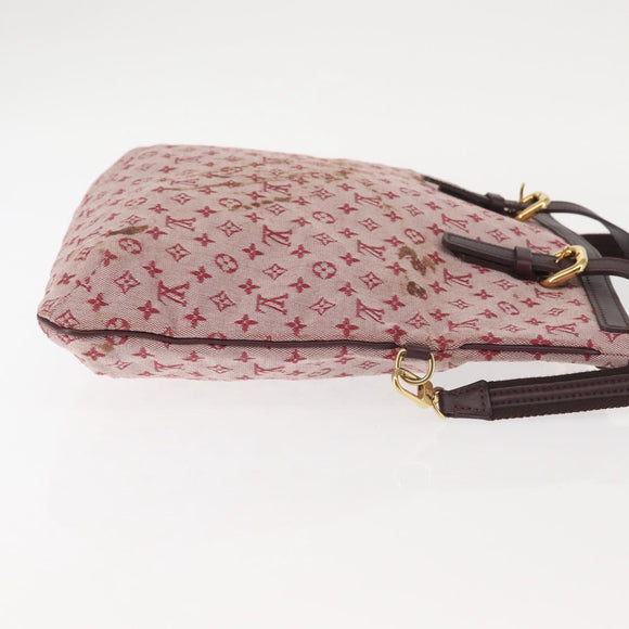 LOUIS VUITTON Monogram Mini Françoise Bag 2way Red Cherry M92210 LV Auth 143461