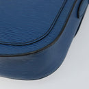 LOUIS VUITTON Epi Saint Cloud GM Shoulder Bag Toledo Blue M52195 LV Auth 143462-16