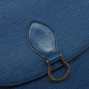 LOUIS VUITTON Epi Saint Cloud GM Shoulder Bag Toledo Blue M52195 LV Auth 143462-18