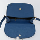 LOUIS VUITTON Epi Saint Cloud GM Shoulder Bag Toledo Blue M52195 LV Auth 143462-19