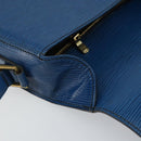 LOUIS VUITTON Epi Saint Cloud GM Shoulder Bag Toledo Blue M52195 LV Auth 143462-20
