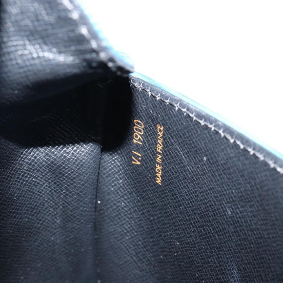 LOUIS VUITTON Epi Saint Cloud GM Shoulder Bag Toledo Blue M52195 LV Auth 143462