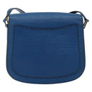 LOUIS VUITTON Epi Saint Cloud GM Shoulder Bag Toledo Blue M52195 LV Auth 143462-2