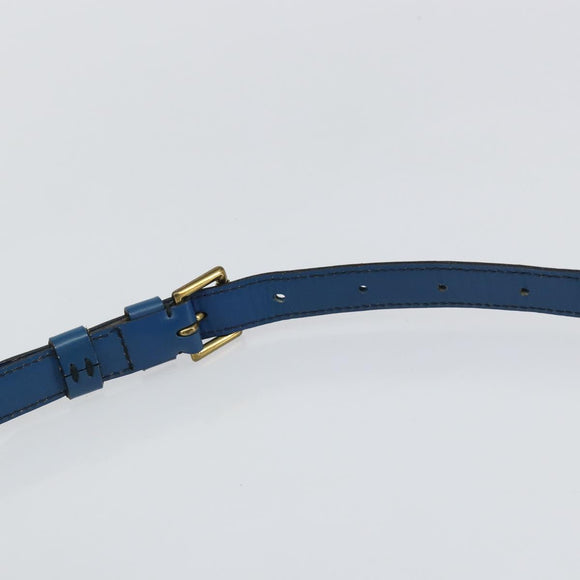 LOUIS VUITTON Epi Saint Cloud GM Shoulder Bag Toledo Blue M52195 LV Auth 143462