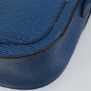 LOUIS VUITTON Epi Saint Cloud GM Shoulder Bag Toledo Blue M52195 LV Auth 143463-12
