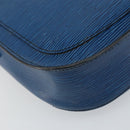LOUIS VUITTON Epi Saint Cloud GM Shoulder Bag Toledo Blue M52195 LV Auth 143463-13
