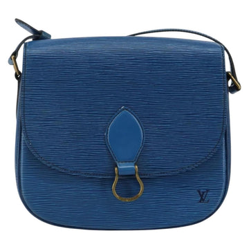 LOUIS VUITTON Epi Saint Cloud GM Shoulder Bag Toledo Blue M52195 LV Auth 143463 - 0