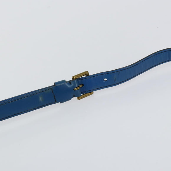 LOUIS VUITTON Epi Saint Cloud GM Shoulder Bag Toledo Blue M52195 LV Auth 143463