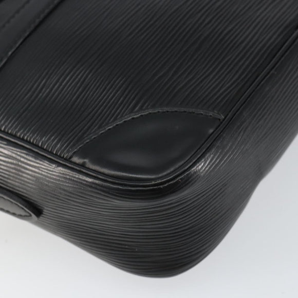 LOUIS VUITTON Epi Trocadero 23 Shoulder Bag Black M52302 LV Auth 143464