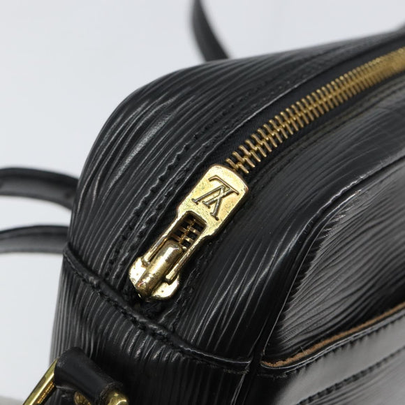 LOUIS VUITTON Epi Trocadero 23 Shoulder Bag Black M52302 LV Auth 143464