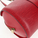 LOUIS VUITTON Epi Soufflot Hand Bag Red M52227 LV Auth 143466V-9