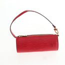 LOUIS VUITTON Epi Soufflot Hand Bag Red M52227 LV Auth 143466V-21