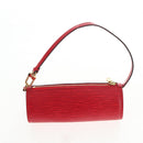 LOUIS VUITTON Epi Soufflot Hand Bag Red M52227 LV Auth 143466V-22