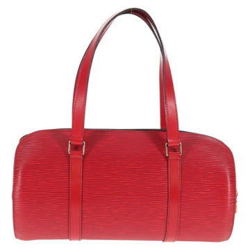 LOUIS VUITTON Epi Soufflot Hand Bag Red M52227 LV Auth 143466V - 0