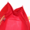 LOUIS VUITTON Monogram Vernis Reade PM Hand Bag Red Rouge M91088 LV Auth 143468-19