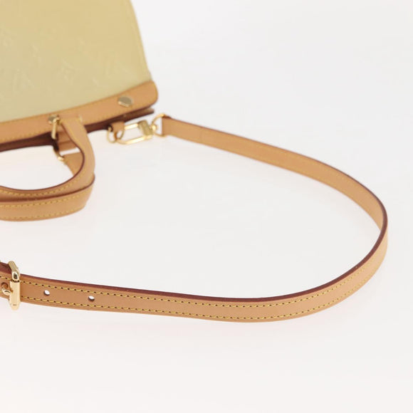 LOUIS VUITTON Monogram Vernis Blair MM Bag 2way Broncorail M91456 LV Auth 143470