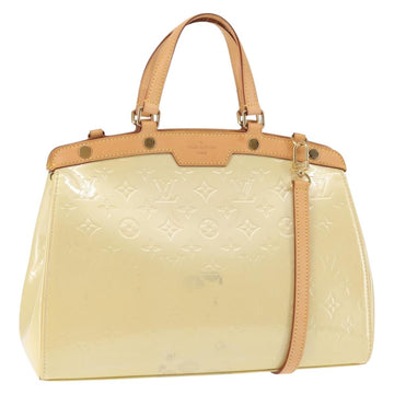 LOUIS VUITTON Monogram Vernis Blair MM Bag 2way Broncorail M91456 LV Auth 143470
