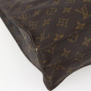 LOUIS VUITTON Monogram Sac Plat Hand Bag M51140 LV Auth 143478-16