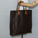 LOUIS VUITTON Monogram Sac Plat Hand Bag M51140 LV Auth 143478-19
