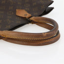 LOUIS VUITTON Monogram Sac Plat Hand Bag M51140 LV Auth 143478-7