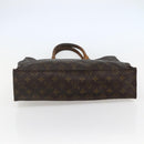 LOUIS VUITTON Monogram Sac Plat Hand Bag M51140 LV Auth 143478-5