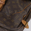 LOUIS VUITTON Monogram Saumur 43 Shoulder Bag M42252 LV Auth 143480-14