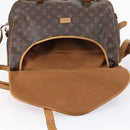 LOUIS VUITTON Monogram Saumur 43 Shoulder Bag M42252 LV Auth 143480-21