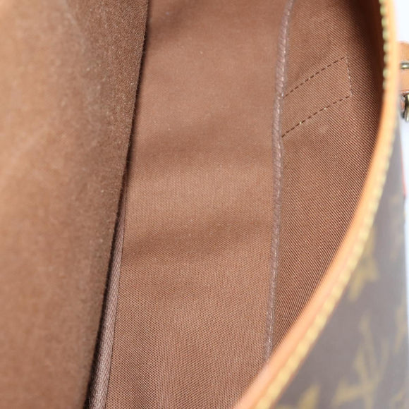 LOUIS VUITTON Monogram Saumur 43 Shoulder Bag M42252 LV Auth 143480