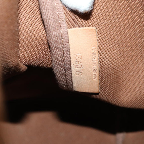 LOUIS VUITTON Monogram Saumur 43 Shoulder Bag M42252 LV Auth 143480