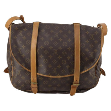 LOUIS VUITTON Monogram Saumur 43 Shoulder Bag M42252 LV Auth 143480 - 0